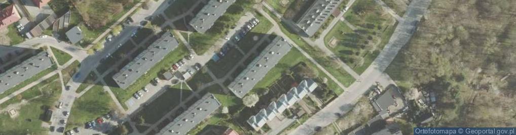 Zdjęcie satelitarne Bezpieczna Praca Piotr Bielejec, Przemysław Góźdź