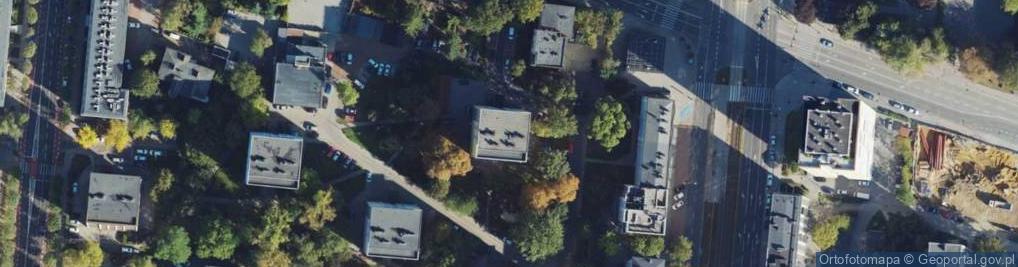 Zdjęcie satelitarne "Bezpieczny Dom" Zarządzanie Nieruchomościami Mirosław