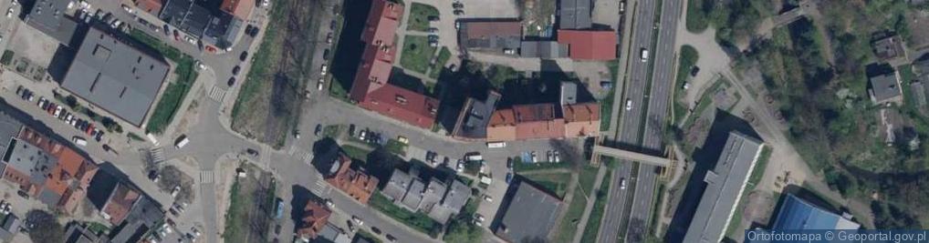 Zdjęcie satelitarne BHP i P.Poż.Wojciech Wojewoda