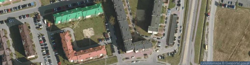 Zdjęcie satelitarne BHP Makowska