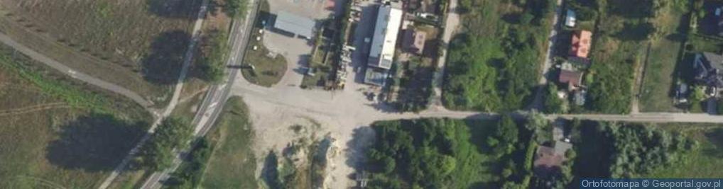 Zdjęcie satelitarne BIADUŃ - Materiały Budowlane
