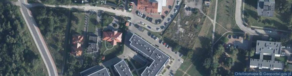 Zdjęcie satelitarne Białek