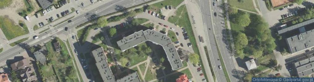 Zdjęcie satelitarne Białostockie Centrum Kas Fiskalnych