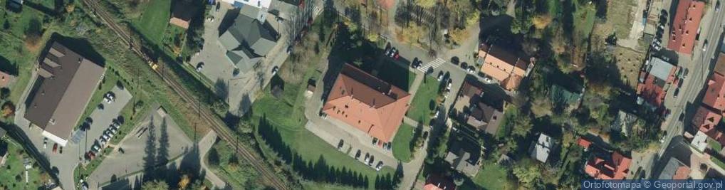 Zdjęcie satelitarne Biblioteka Publiczna w Tuchowie