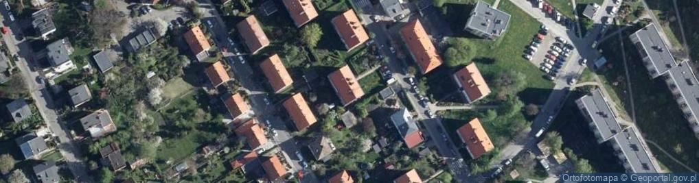 Zdjęcie satelitarne Bieliźniarstwo Handel Obwoźny