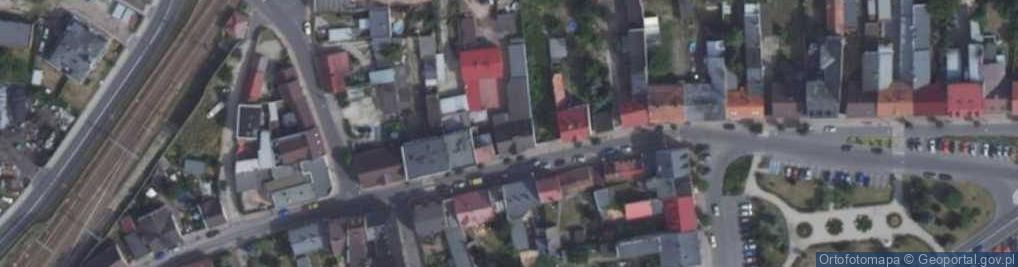 Zdjęcie satelitarne Biernacka Czempiń