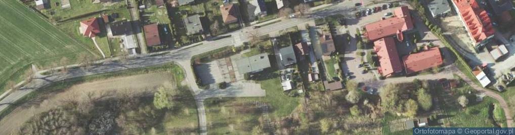 Zdjęcie satelitarne Bieruńskie Przedsiębiorstwo Inżynierii Komunalnej