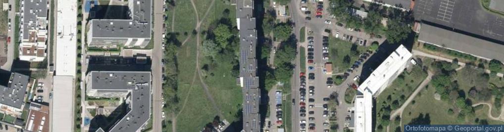 Zdjęcie satelitarne Bieszczady Dolny Śląsk Biuro Inf Usługowo Handlowe