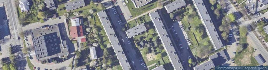 Zdjęcie satelitarne Bieszczadzkie Centrum Wspierania Inicjatyw Lokalnych