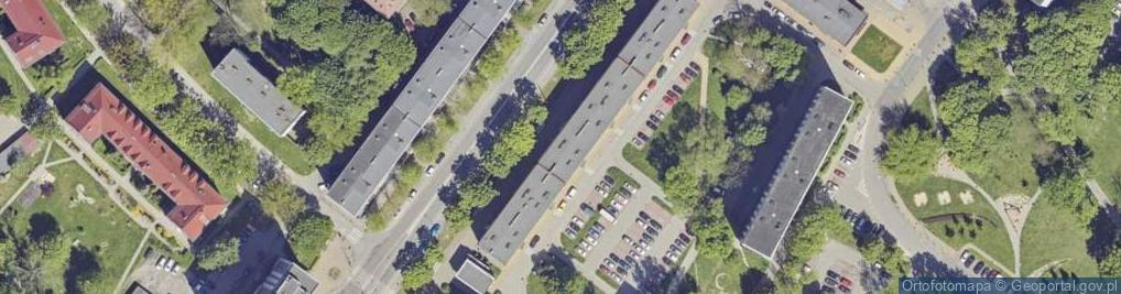 Zdjęcie satelitarne Bieszyk Bożena; "Foto-Kolor"