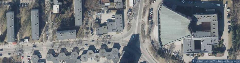 Zdjęcie satelitarne Bik P P H U Beata Seniuk Iwona Kwiatkowska Grzegorz Kwiatkowski