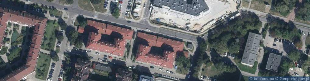 Zdjęcie satelitarne Bim 1 Przedsiębiorstwo Produkcji Handlu i Usług Danuta Bolibok Michał Mazur