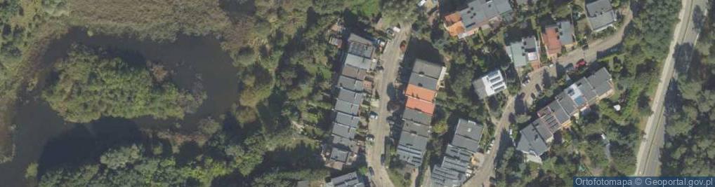 Zdjęcie satelitarne Biuro Andrzejewski Elżbieta Anna Andrzejewska Pracownia Projektowa