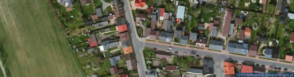 Zdjęcie satelitarne Biuro Bezpieczeństwa Pracy i Ochrony Przeciwpożarowej Barbara Żuchowska