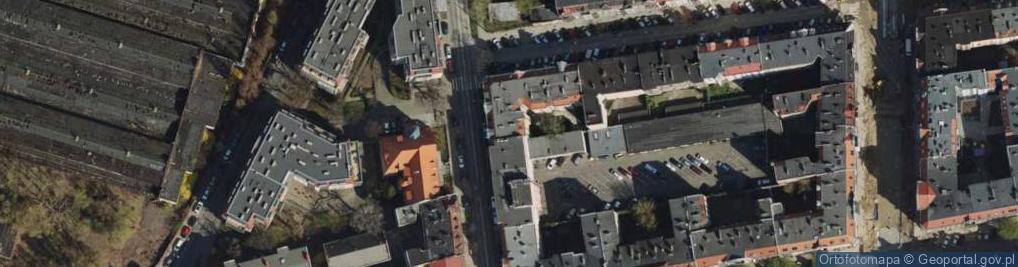 Zdjęcie satelitarne Biuro Dokumentacji Zabytków
