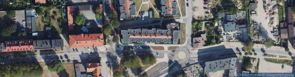 Zdjęcie satelitarne Biuro Doradztwa Nadzoru Bezpieczeństwa i Higieny Pracy