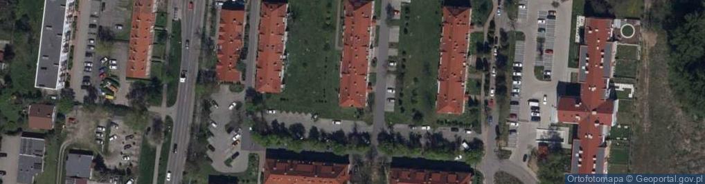 Zdjęcie satelitarne Biuro Finansowo Prawne Verto