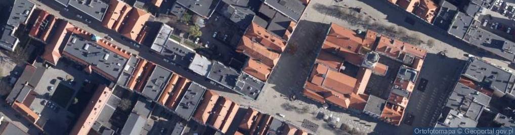 Zdjęcie satelitarne Biuro Geodezji T Dzięgielowski S Dżalik J Gomułka A Marcjan