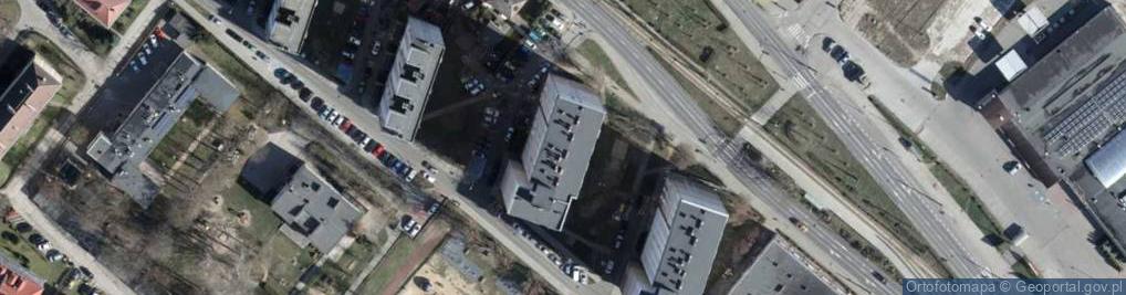 Zdjęcie satelitarne Biuro Handlowo Usługowe K&K