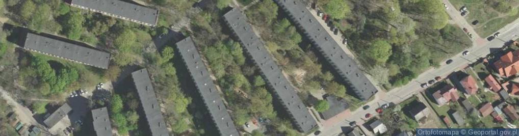 Zdjęcie satelitarne Biuro Handlowo Usługowe Nika