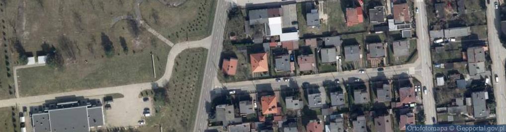 Zdjęcie satelitarne Biuro Konstrukcyjne Abre Projekt Andrzej Brewiński