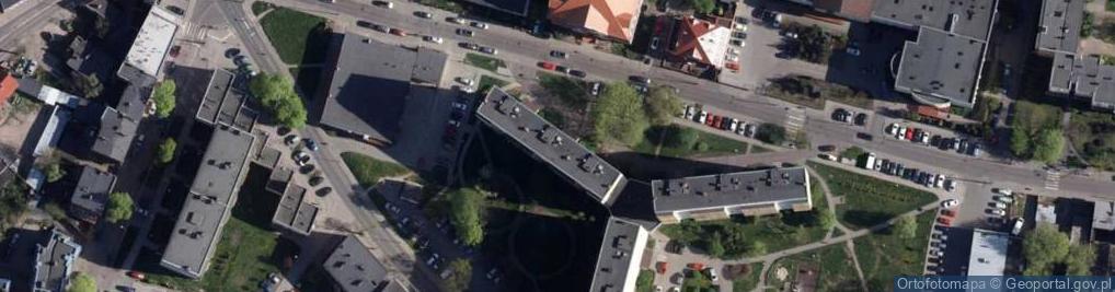 Zdjęcie satelitarne Biuro Obsługi Inwestora Elprojekt