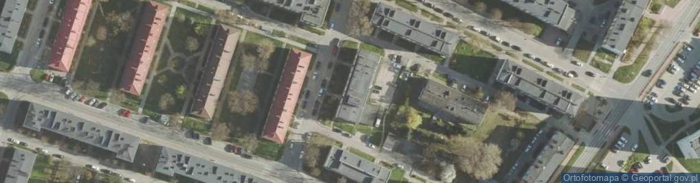 Zdjęcie satelitarne Biuro Obsługi Kontrahentów MK