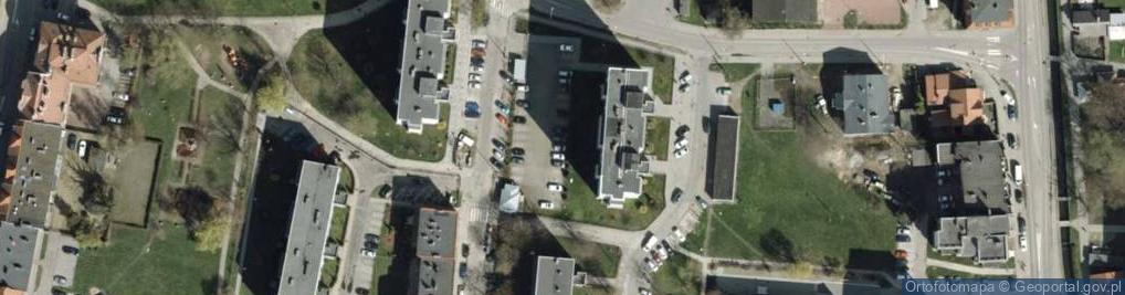 Zdjęcie satelitarne Biuro Opracowania Dokumentacji Techniczno Eksploatacyjnej