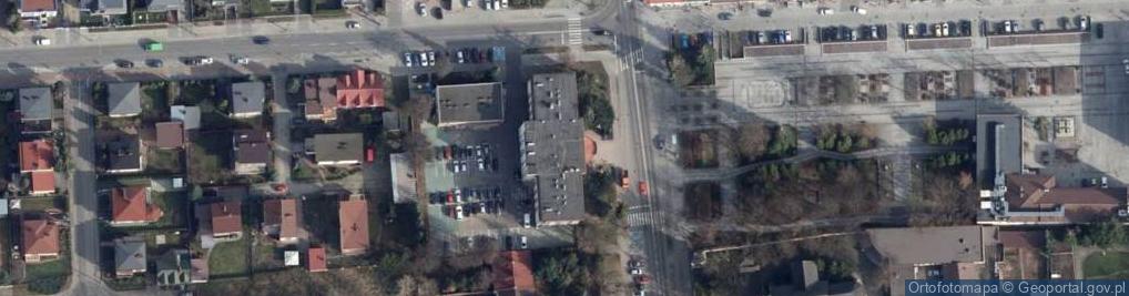 Zdjęcie satelitarne Biuro Planowania Przestrzennego w Bełchatowie