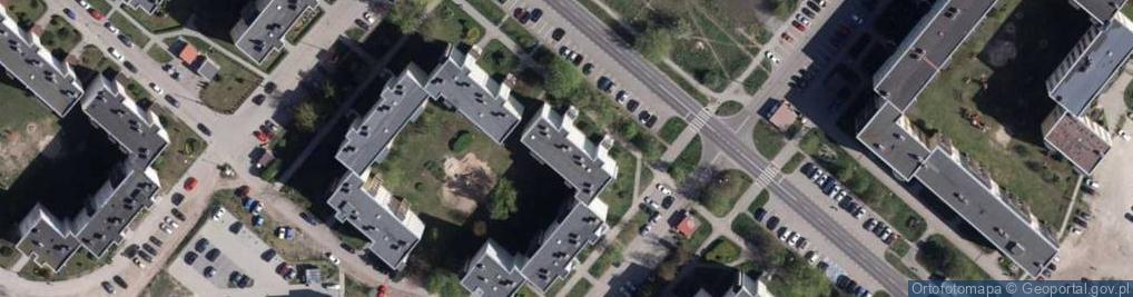 Zdjęcie satelitarne Biuro Podatkowe Skala Danuta Andrearczyk
