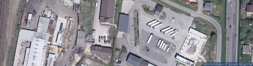 Zdjęcie satelitarne Biuro Podróży i Usług Globus