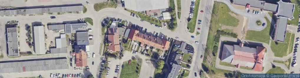 Zdjęcie satelitarne Biuro Pośrednictwa Finansowego Eurokredyt Frączyk Paweł Sokół Jarosław