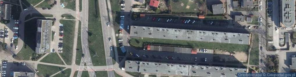 Zdjęcie satelitarne Biuro Pośrednictwa Handlu i Usług DLM