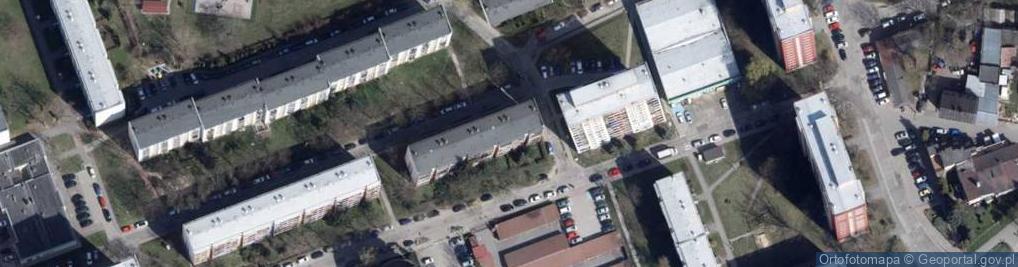 Zdjęcie satelitarne Biuro Pośrednictwa Ubezpieczeniowego