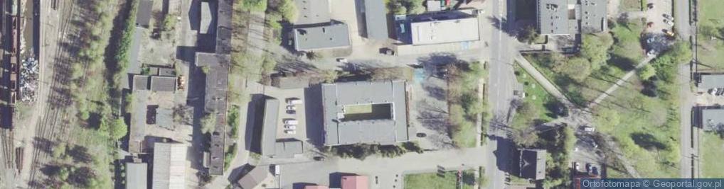 Zdjęcie satelitarne Biuro Projektów Budownictwa Ogólnego Leszno