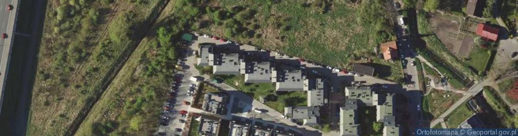 Zdjęcie satelitarne Biuro Projektów Drogowych A4