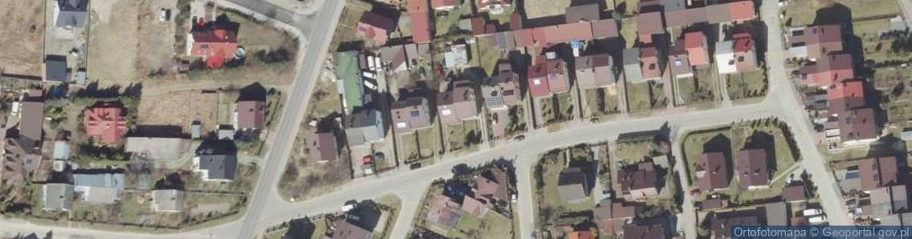 Zdjęcie satelitarne Biuro Projektów i Nadzorów Budowlanych.Roboty Budowlane Krzysztof Bździuch