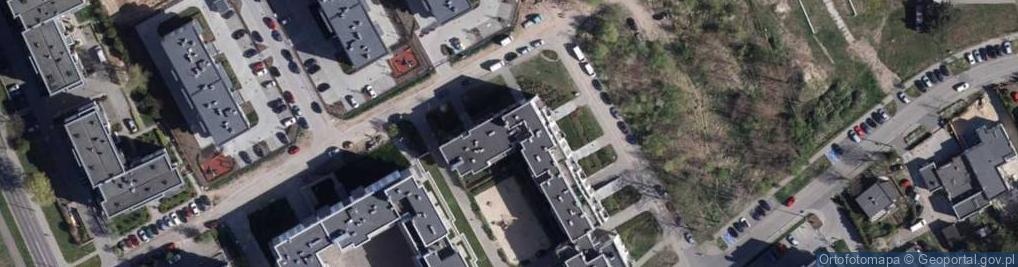 Zdjęcie satelitarne Biuro Projektów i Realizacji Budownictwa Optal Jarosław Chrapkowski Nazwa Skrócona: B.P.i.R.B Optal