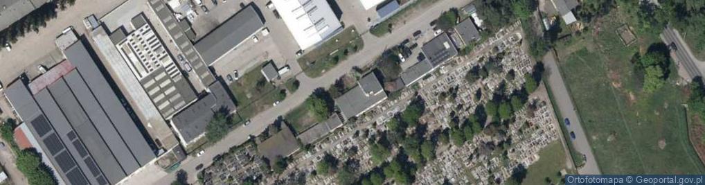 Zdjęcie satelitarne Biuro Projektów i Realizacji Obiektów Gospodarki Wodno Ściekowej Biprowod