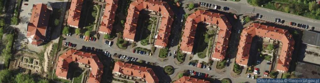 Zdjęcie satelitarne Biuro Projektów Inżynierskich MSK Projekt