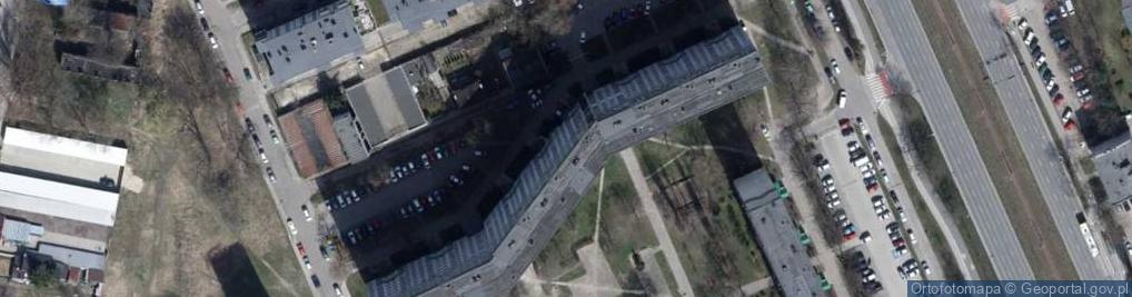 Zdjęcie satelitarne Biuro Projektów - Łukasz Wielgus