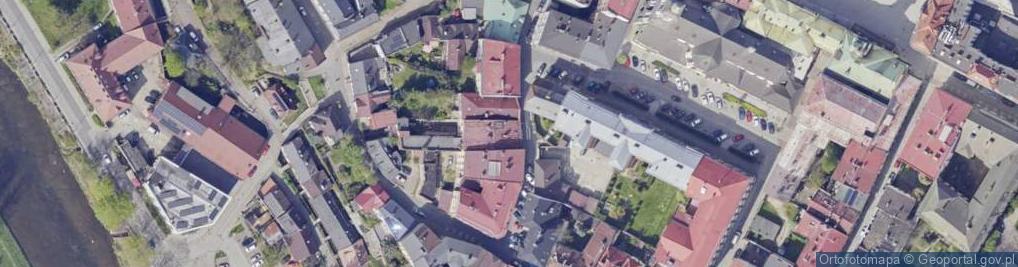 Zdjęcie satelitarne Biuro Projektów Pilaster