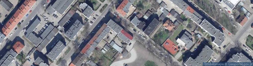 Zdjęcie satelitarne Biuro Projektów Protech Piotr Jabłoński Tadeusz Muras