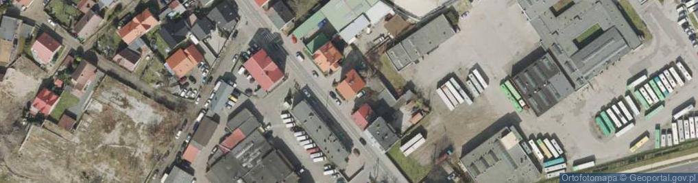 Zdjęcie satelitarne Biuro Projektów Sadyba Bogusława Pietruńko