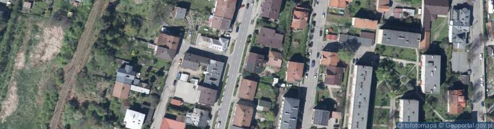 Zdjęcie satelitarne Biuro Projektów Uniprojekt mgr Inż.Andrzej Gołaszewski