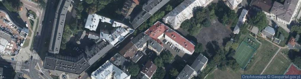 Zdjęcie satelitarne Biuro Projektów Urbanistyki i Architektury E M