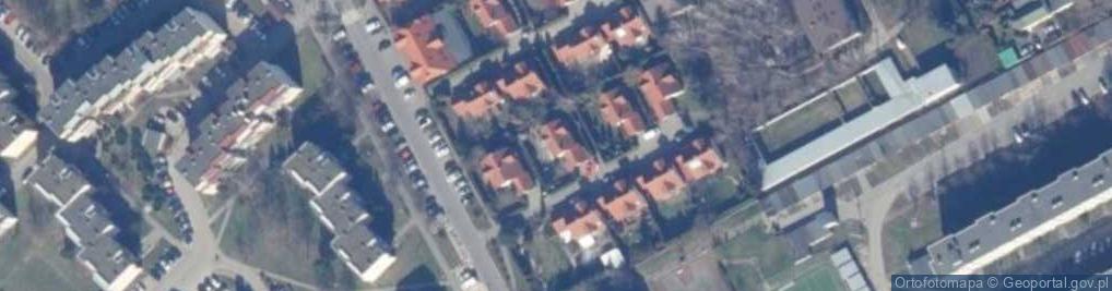 Zdjęcie satelitarne Biuro Projektowania i Realizacji Inwestycji Invest Service - Inż.Mariusz Siudowski