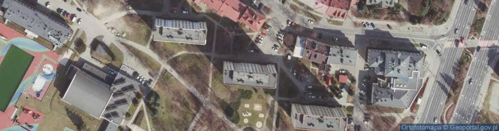 Zdjęcie satelitarne Biuro Projektowe Hellmost