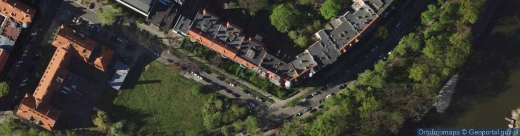 Zdjęcie satelitarne Biuro Projektowe Kanwod Wartalscy