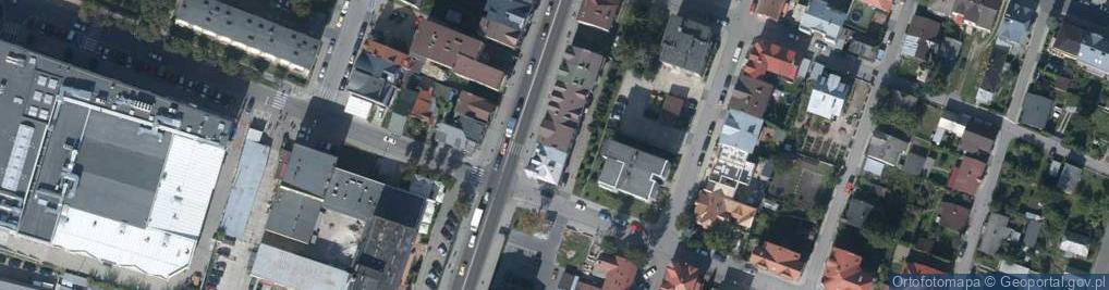 Zdjęcie satelitarne Biuro Projektowe Tomasz Matej